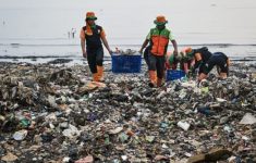Pulau Sampah di Pesisir Jakarta Akhirnya Dibersihkan