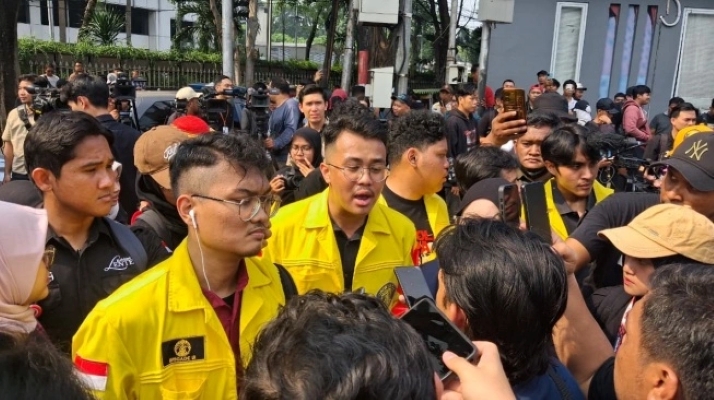 Ratusan Mahasiswa Gelar Aksi "Menuju Indonesia Bangkrut"