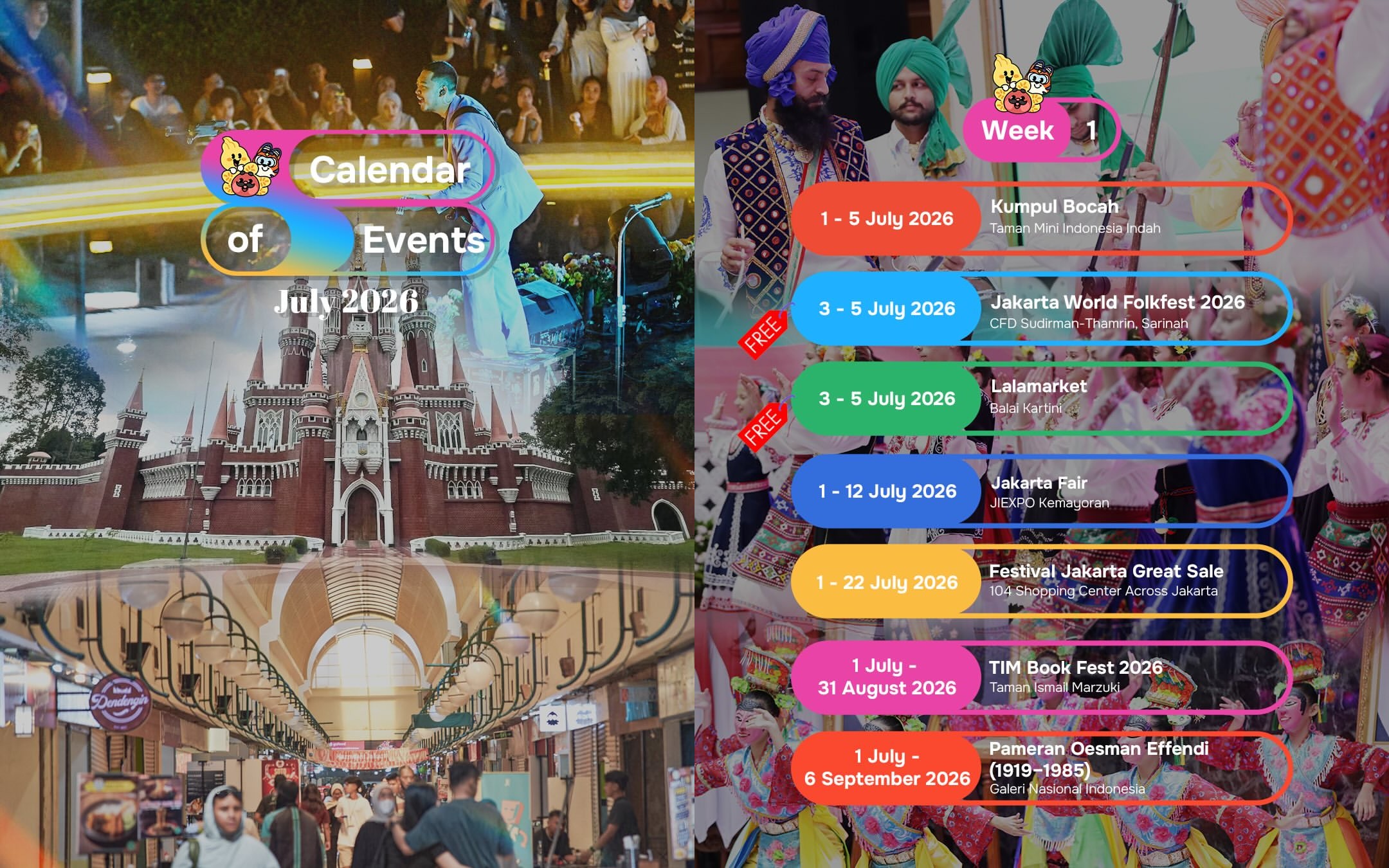 Kalender Event Jakarta Juli 2026