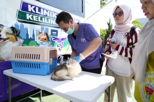 Mobil Klinik Hewan Keliling Hadir Kembali di Jakarta Timur