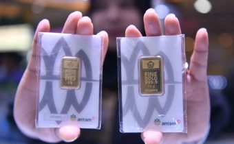 Harga Emas Antam Hari Ini Turun Rp9.000