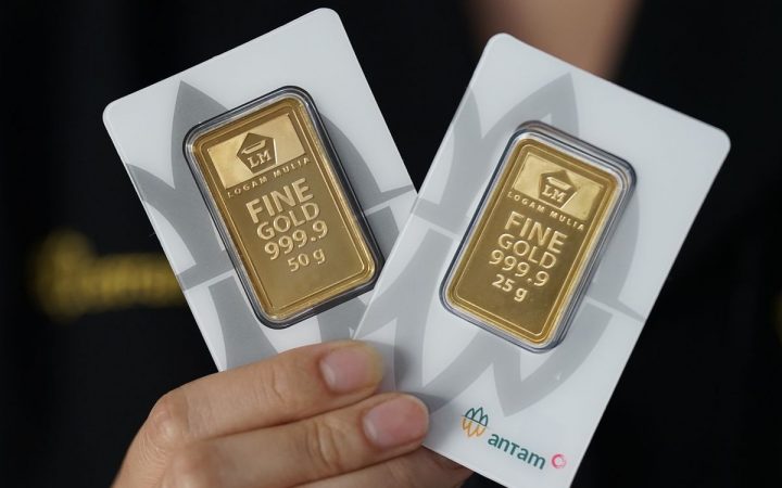 Harga Emas Pegadaian Kompak Turun pada 2 Juli 2026