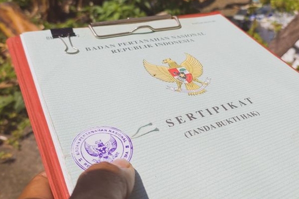 Pemerintah Targetkan Terbitkan 1 Juta Sertifikat Tanah Gratis