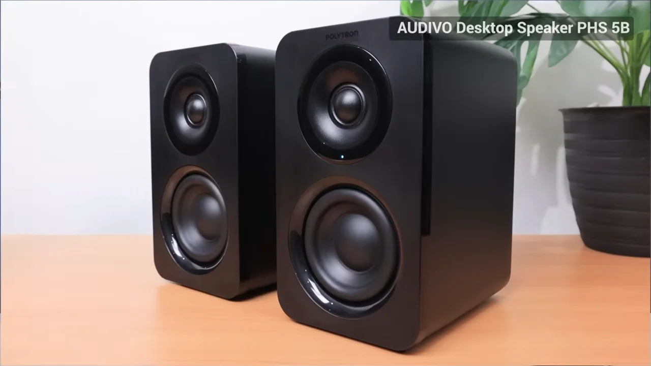 Kecil-Kecil Cabe Rawit: 3 Speaker Aktif Bookshelf Terbaik 2 Polytron AUDIVO Desktop Speaker 3