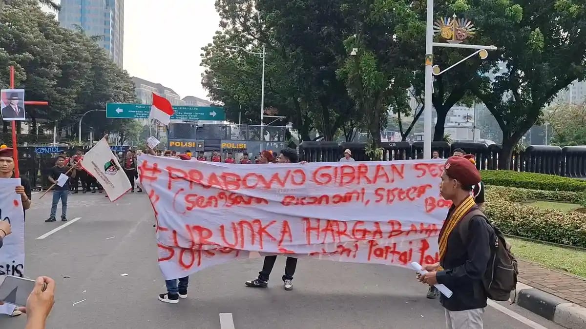Ada Aksi Demo Ojol dan Mahasiswa di Jakarta Pusat Hari Ini, 1.246 Personel Gabungan Dikerahkan