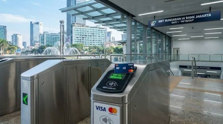 MRT Jakarta Resmi Terapkan Pembayaran Kartu Kredit Contactless