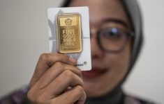 Harga Emas Pegadaian Kompak Melemah