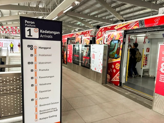 LRT Kelapa Gading-Manggarai Siap Beroperasi 26 Agustus