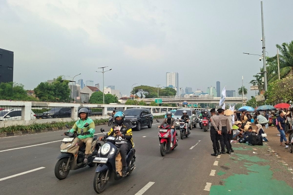 Lalu Lintas Jakarta Tetap Normal Jelang Aksi di Gedung DPR