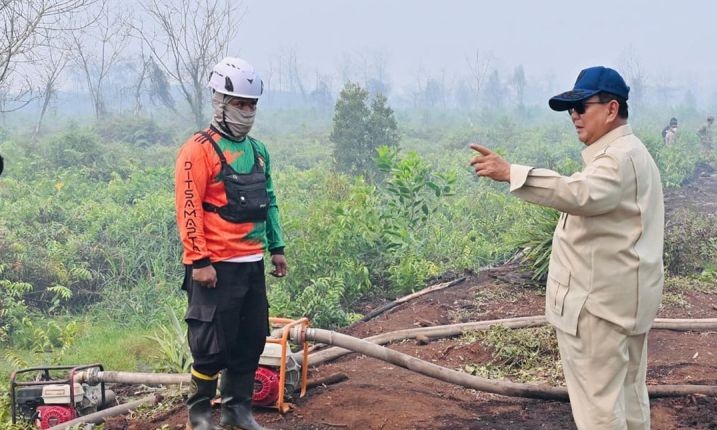 Prabowo Perintahkan Pembangunan Sumur Bor di Ratusan Hotspot Riau