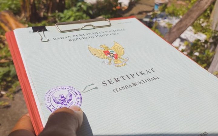 Balik Nama Sertifikat Tanah Ditargetkan Rampung Maksimal 10 Hari