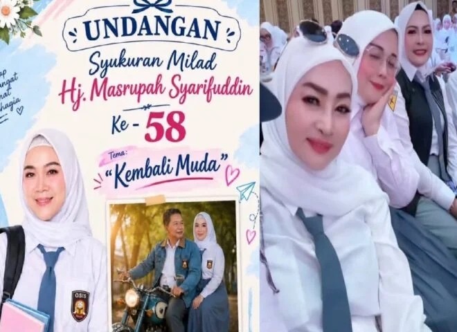 Ultah ke-58 Istri Sekda Kalsel Digelar dengan Tema “Kembali Muda”