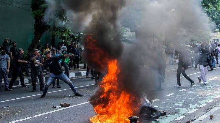 Pemprov DKI Buru Pelaku Perusakan Fasum Saat Kericuhan Demo DPR