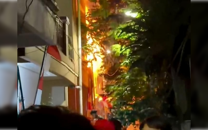 Lapak di Joglo Jakarta Barat Terbakar