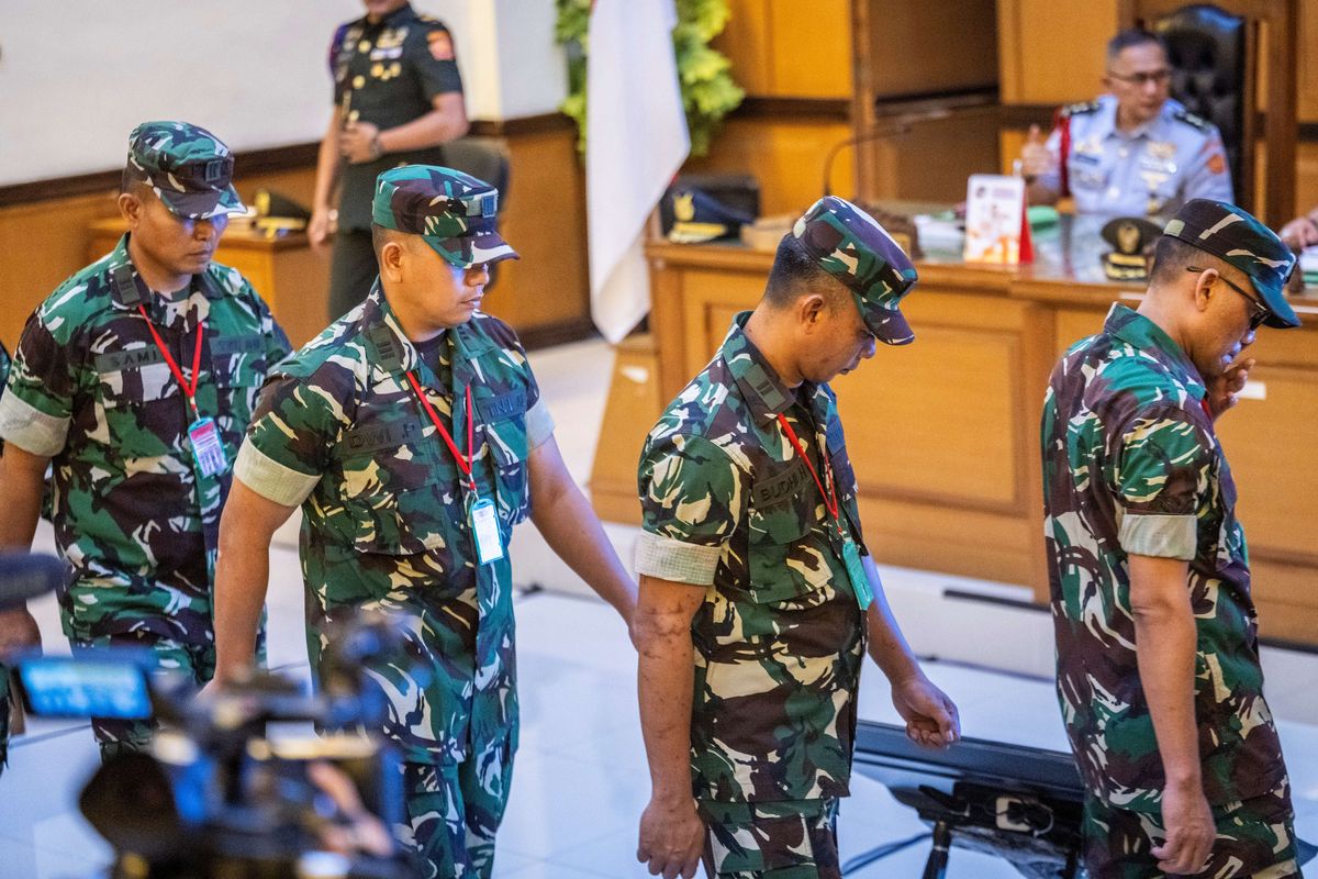 Banding Diterima, Dua Anggota TNI dalam Kasus Penyiraman Air Keras