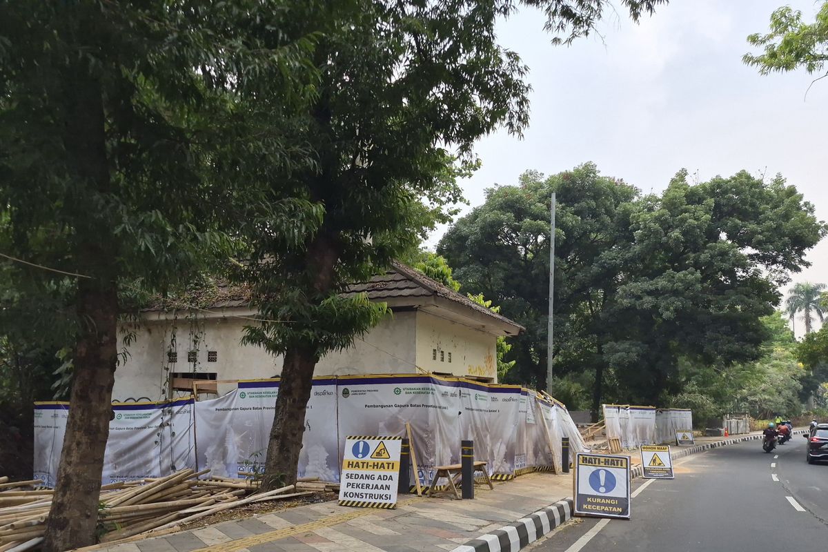 Gapura Perbatasan Jakarta-Jabar di Margonda Habiskan Rp3 Miliar