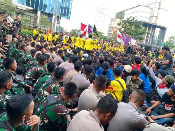 20 Demo Digelar di Jakarta Hari Ini, 17.628 Personel