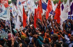 50 Ribu Motor Buruh Bergerak ke Jakarta 24 September