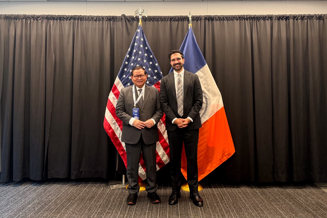 Pramono Anung Bertemu Wali Kota New York