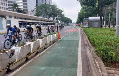 Jalur Sepeda Jakarta Dipastikan Tak Dibongkar