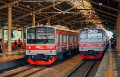 KRL Bogor-Jakarta Anjlok di Stasiun Jakarta Kota