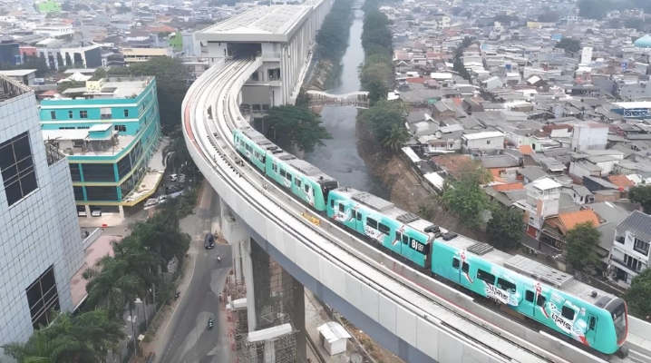 LRT Kelapa Gading-Manggarai Ditargetkan Diresmikan September 2026
