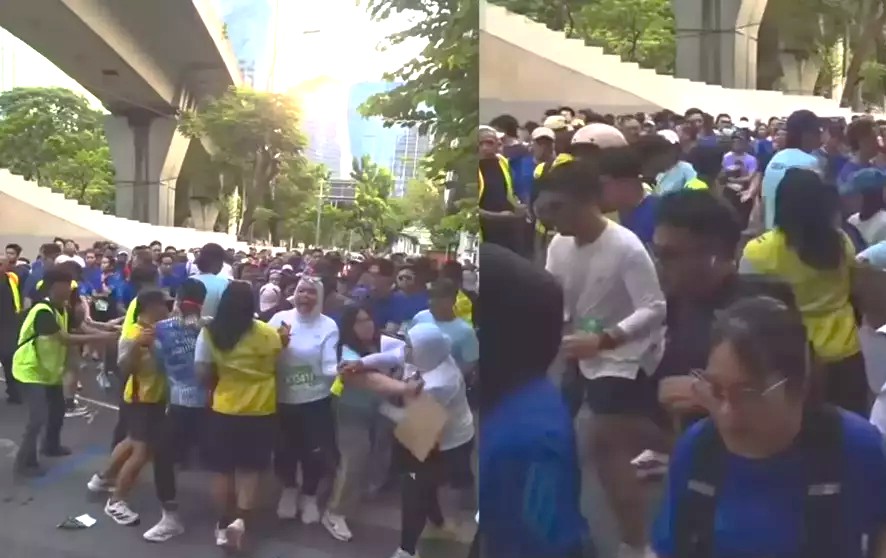 Terkena Cut-Off Time, Sejumlah Peserta Jakarta Running Festival