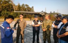 TNI AU dan BMKG Berhasil Datangkan Hujan di Kalimantan