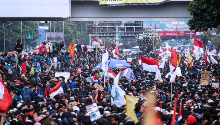 Buruh Gelar Aksi di DPR Hari Ini