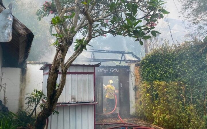Bakar Kertas untuk Usir Laba-laba, Vila di Badung Ludes Terbakar