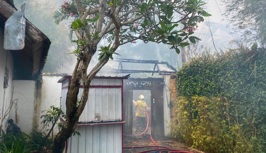 Bakar Kertas untuk Usir Laba-laba, Vila di Badung Ludes Terbakar