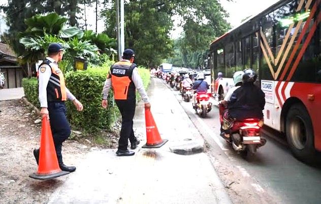 Dishub DKI Kerahkan 1.420 Personel Lewat Gebrak Pagi