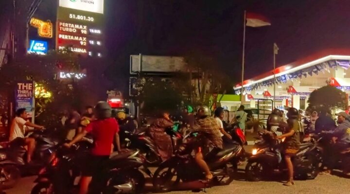 Antrean BBM Mengular di Bali hingga Malam