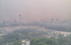 Asap Karhutla Kalimantan Terdeteksi di Atmosfer Jakarta