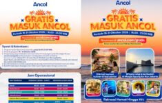 Masuk Ancol Gratis hingga 31 Oktober 2026