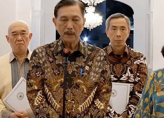 Luhut Sebut Prabowo Setuju Kajian Ubah Definisi Korupsi