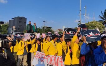 Demo BEM SI di DPR Siang Ini