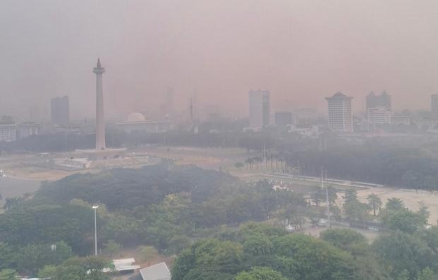 Asap Karhutla Mulai Menjauh dari Jabodetabek